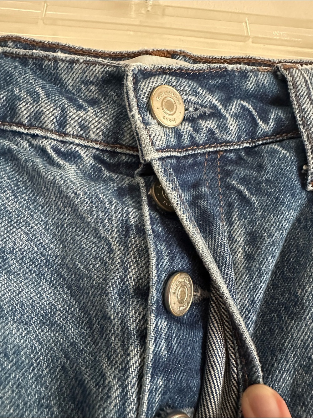 Reformation • Cynthia High Waist Relaxed Jean in Colorado - Picture 3 of 9